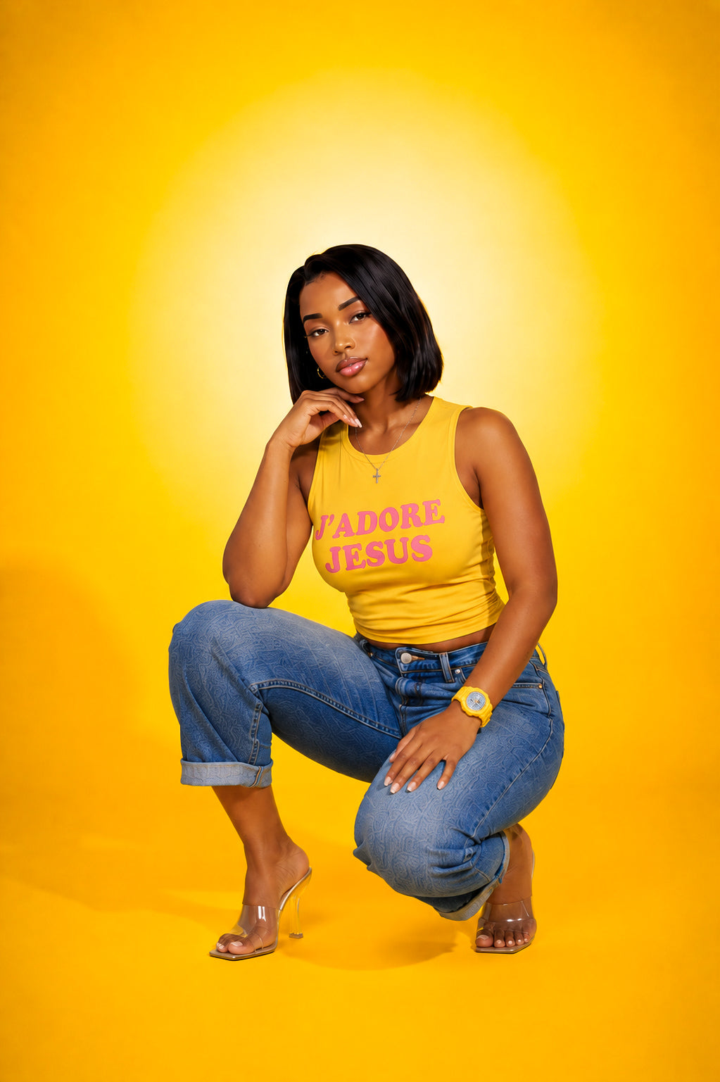 J'adore Jesus "Strawberry Lemonade" Tank