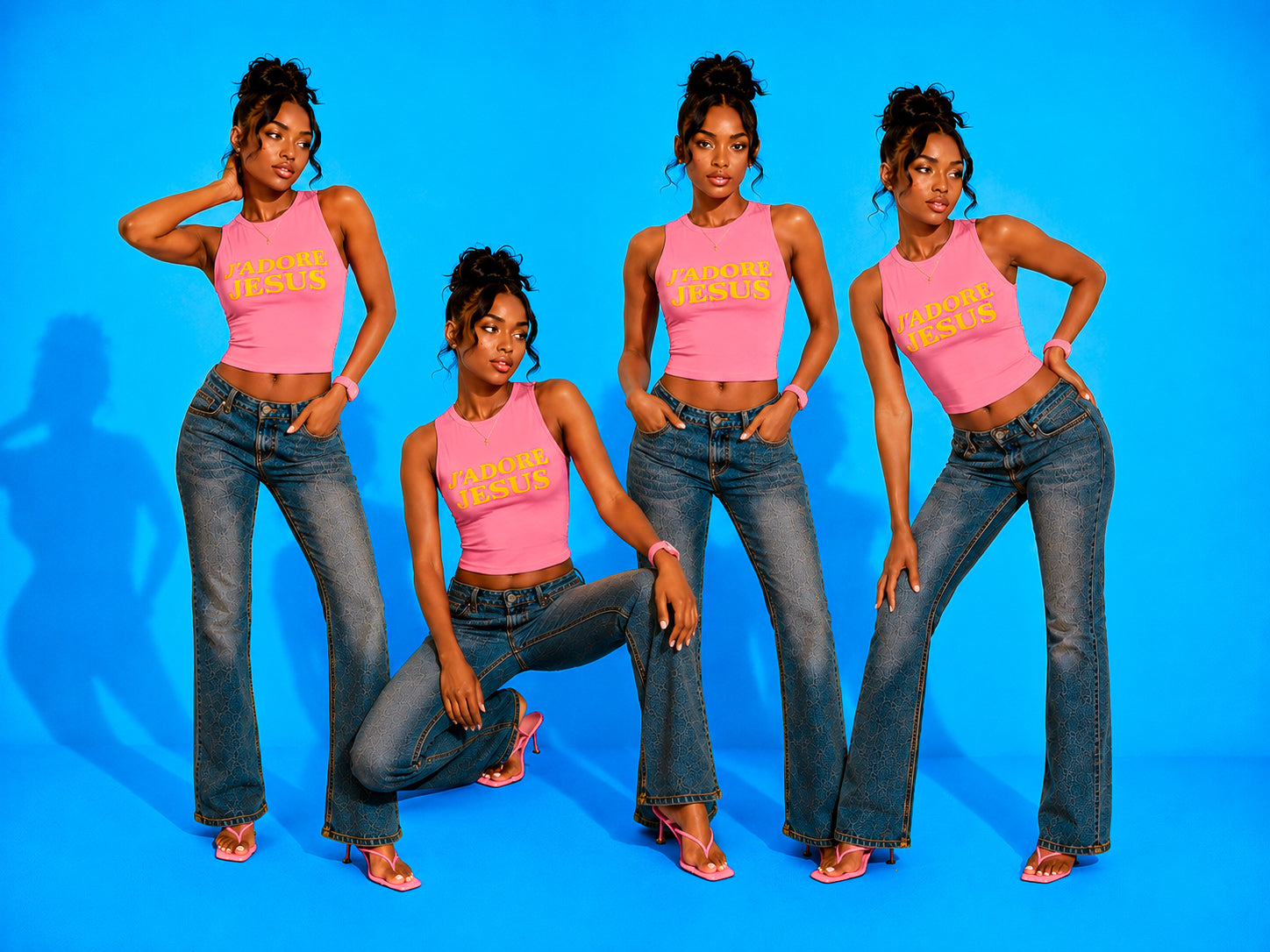 J'adore Jesus "Bubblegum" Tank