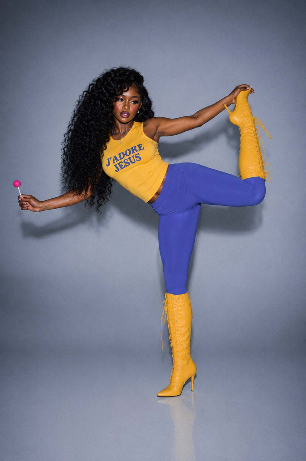 J'adore Jesus "Lemon Drop" Tank